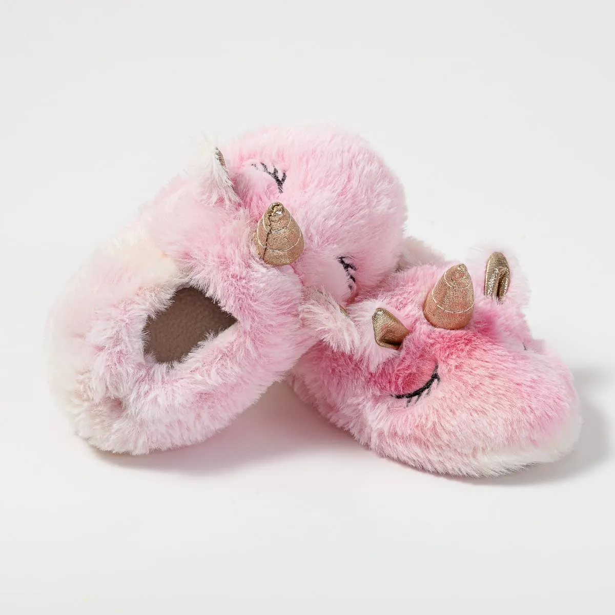 Baby Girls' Cartoon Indoor Anti Slip House Slippers