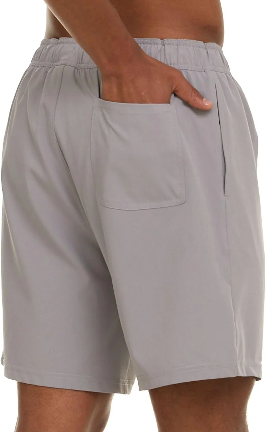 Champion Mens Swim Trunks with Mesh Liner, 7" Inseam Quick Drying Mens Bathing Suit, Board Shorts for Swimming and Beach