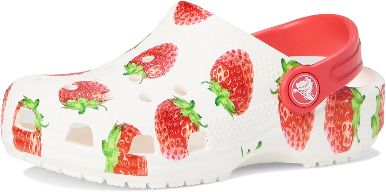 Crocs Unisex-Child Classic Clogs with Patterns and Graphics (Toddler)