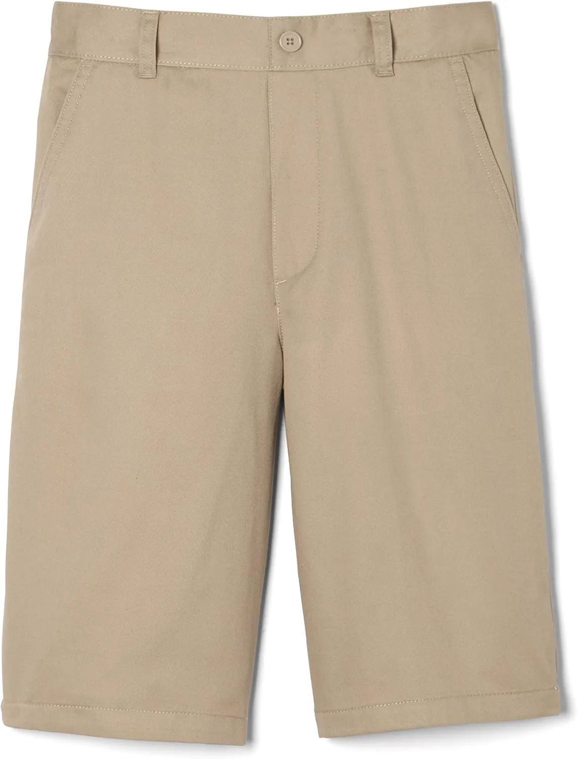 French Toast Boys' Husky Pull-on Twill Shorts School Uniform for Kids