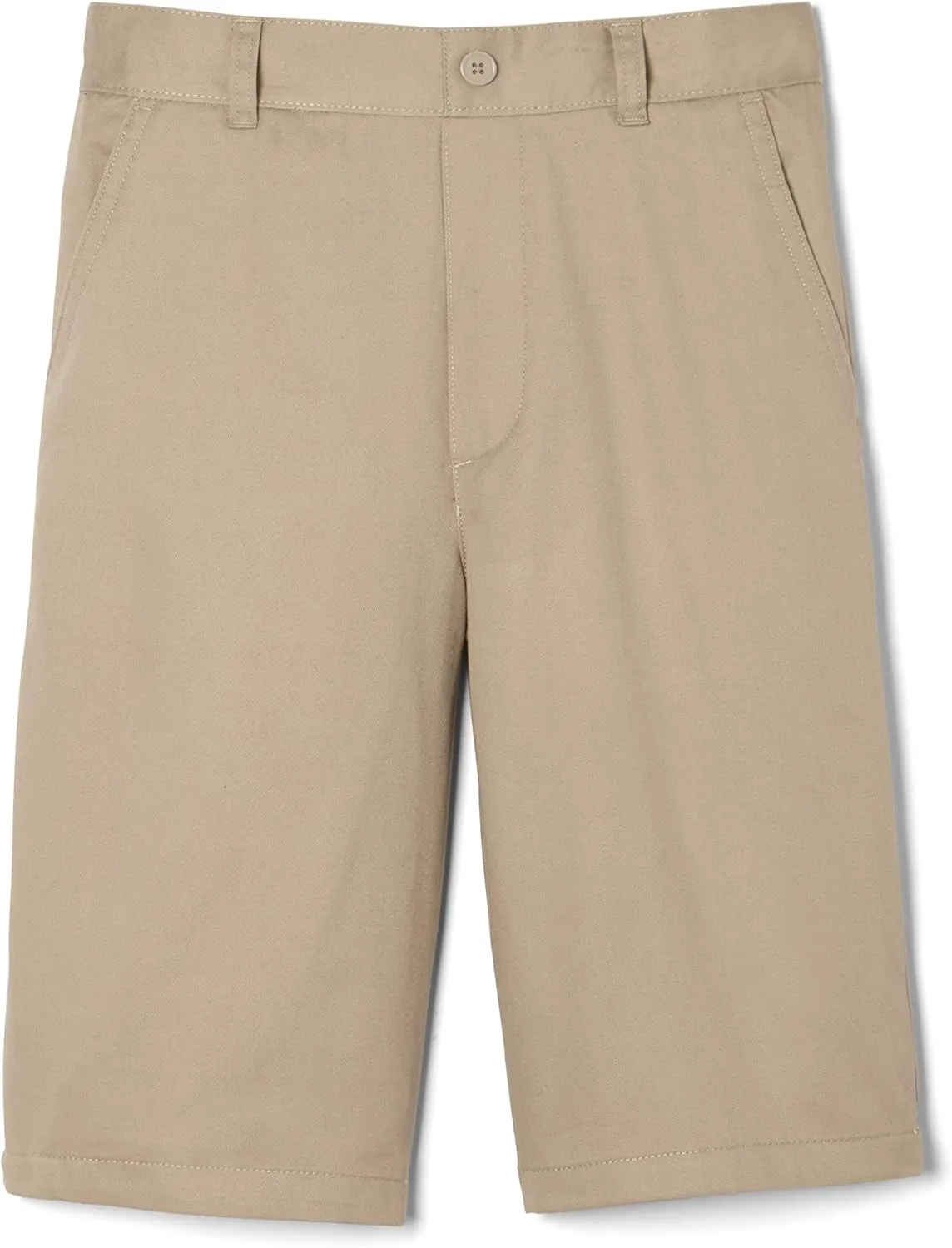 French Toast Boys' Husky Pull-on Twill Shorts School Uniform for Kids