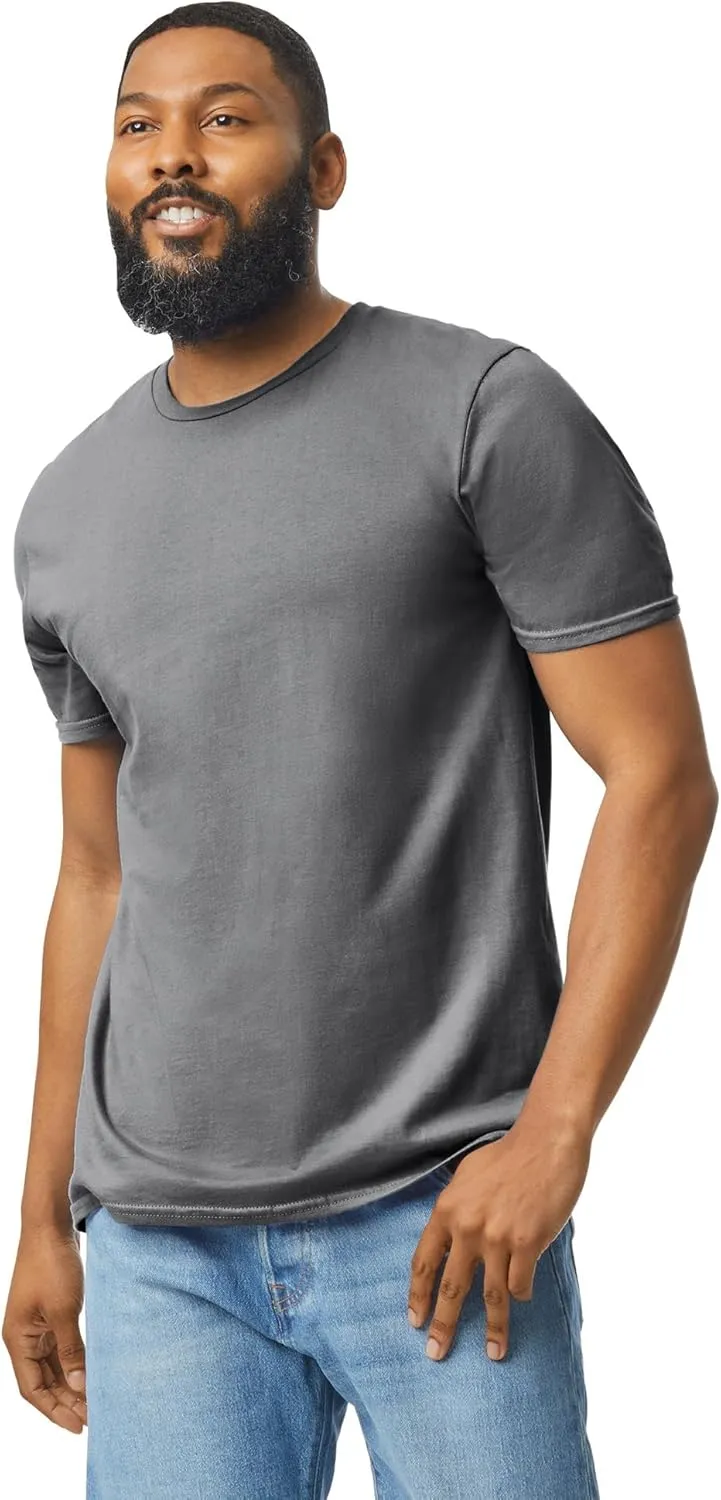 Gildan Adult Softstyle Cotton T-Shirt, Style G64000, Multipack
