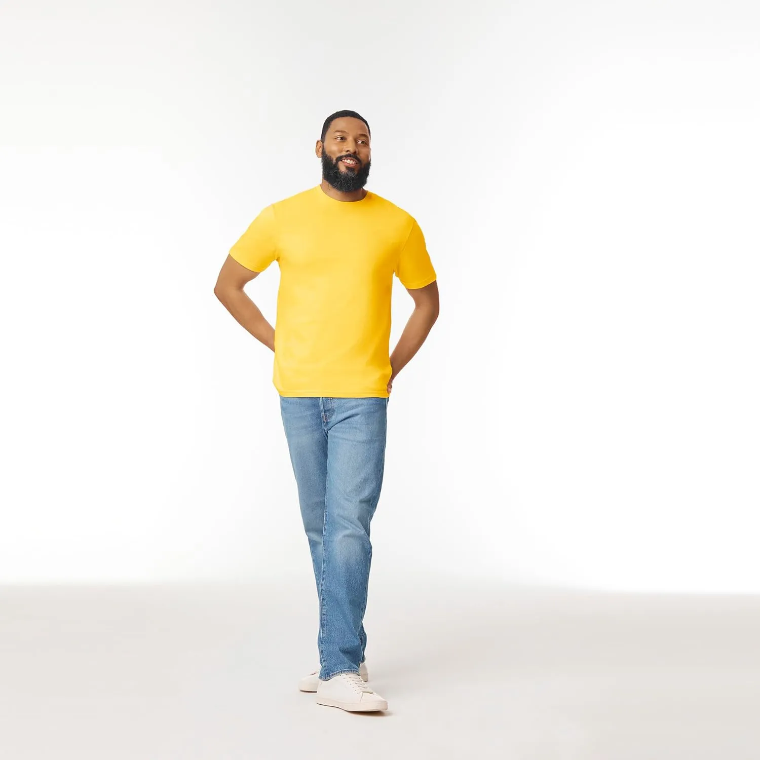 Gildan Adult Softstyle Cotton T-Shirt, Style G64000, Multipack