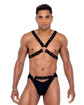 Roma Mens Pride Criss-Cross Swim Briefs - Rave & Festival Wear