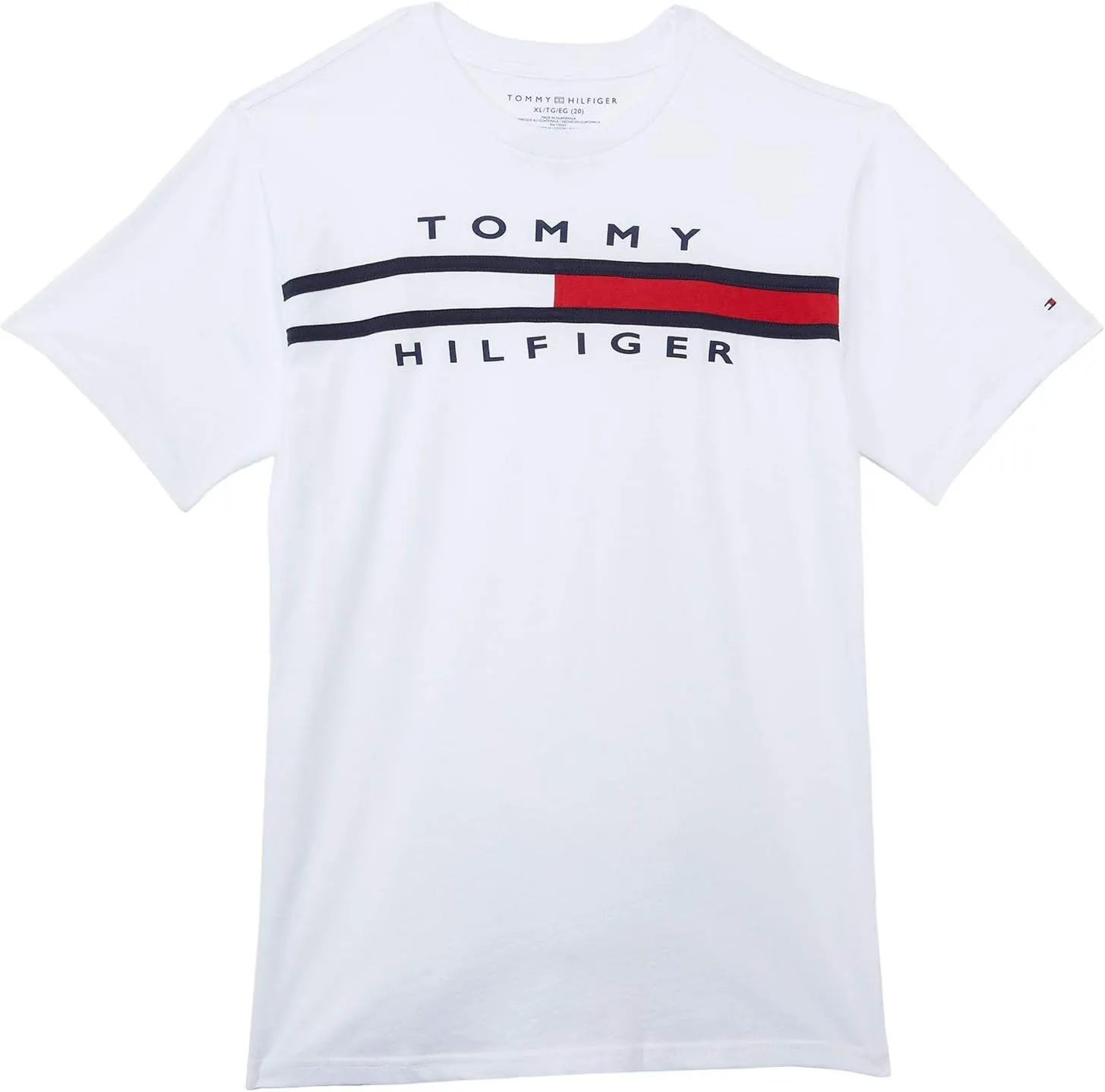 Tommy Hilfiger Boys' Short Sleeve Legacy Crew Neck T-Shirt