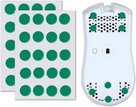 X-Raypad Obsidian Air/Pro Air Speed Mouse Skates, U-PE Universal Dot Mouse Skates Offers Excelent Wear Resistance, Speed & Control Abrasion Resistance Less Noise